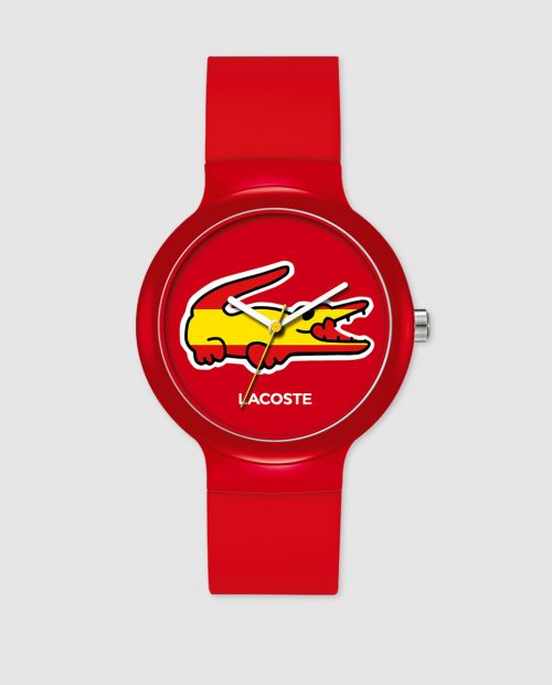Reloj de hombre Lacoste Watches Goa 2020071 de silicona roja