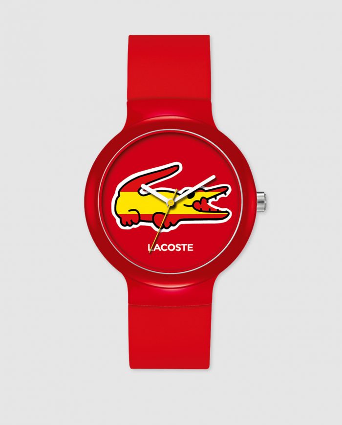 Reloj de hombre Lacoste Watches Goa 2020071 de silicona roja