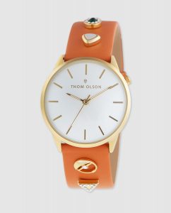 Reloj de mujer Thom Olson Gypset CBTO019 de piel naranja