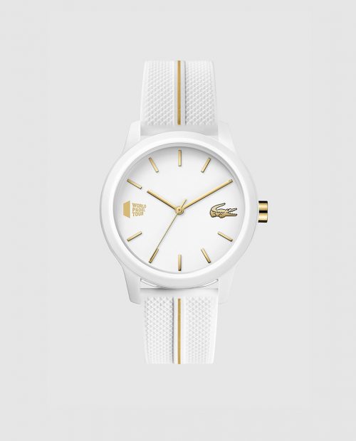 Reloj de mujer Lacoste Watches World Padel Tour 2001104 de silicona blanco