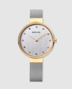 Reloj de mujer Bering 12034-010 Classic de acero plateado