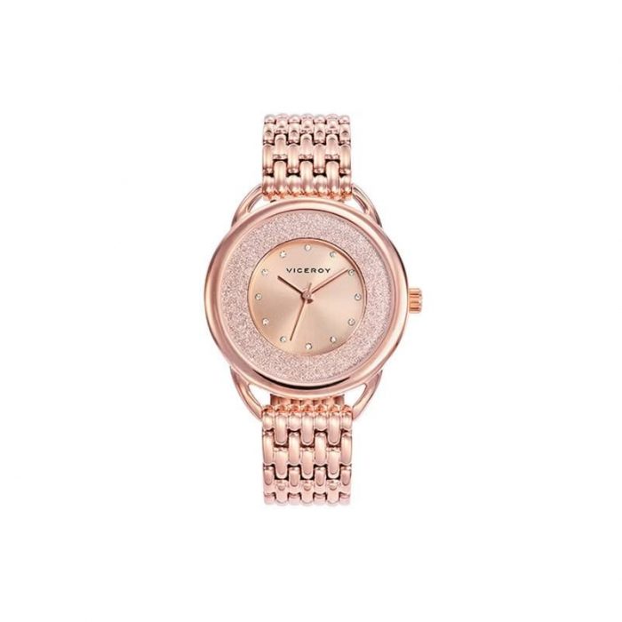 Reloj Viceroy 471072-90 de mujer NEW con caja y brazalete de acero ip oro rosa